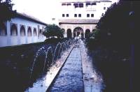 Granada - Generalife Water Feature